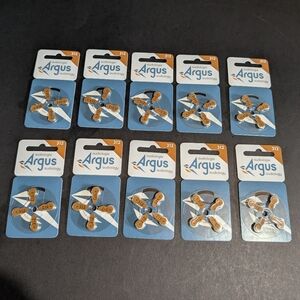 Hearing Aid Batteries 312 (10 Packs) Varta Power One Argus Audiology Germany